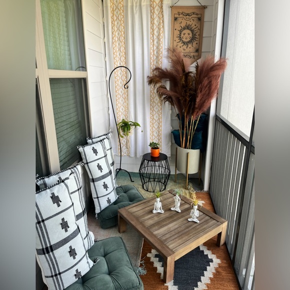 1 Black and Ivory Embroidered Cross
Lumbar Pillow (4 available) - Picture 7 of 7